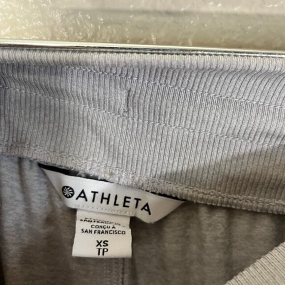 Athleta Pants Women XS Gray Uptempo Jogger 28" Athleisure Yoga Running Train - Picture 3 of 5